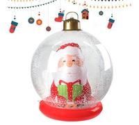 Bateaux gonflables de Noël lumineux, décorations de Noël de Père Noël