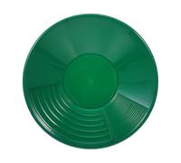 Batée D’orpaillage Portable en Plastique Vert, Rainure Profonde | Prospection en Plein Air Plage, Outil Léger, Usage Hobby, Format Pratique