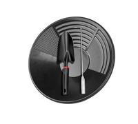 Batée d'or,batee Orpaillage 35 Cm,Bac en Plastique Doré pour l'or, Les Pépites, Le Draage, Le Prospection, Le Sable Et l'or, Lavage Manuel, Équipement De Panne Dorée