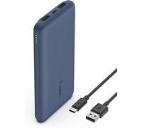 Bater¿a Externa Port¿til De 10000Mah, Cargador Externo Usb-C Con 1 Puerto Usb-C Y 2 Puertos Usb-A, Power Bank De 15 W, Bater¿a Port¿til Para Iphone, Galaxy, Pixel, Airpods, Ipad Y Otros - Bleu