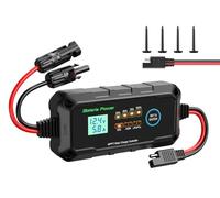 Bateria Contrôleur de charge solaire MPPT 10 A 12 V, régulateur intelligent avec écran LED et LCD, compatible LiFePO4