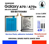 Samsung Batterie originale EB-BA705ABU Galaxy A70/A70s SM-A705/SM-A707 4500 mAh + kit outils