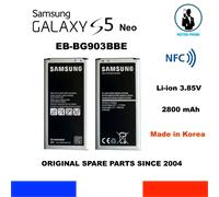 Samsung Batterie d'origine Galaxy S5 néo EB-BG903BBE 2800 mAh NFC SM-G903W/SM-G903F OEM