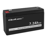 BATERÍA QOLTEC AGM 6V 7.2 AH