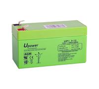 Batería U-Power Plomb AGM 12V 1.3Ah F1 4,8mm