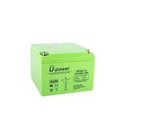 Batería U-Power Plomb AGM 12V 26Ah T6mm