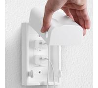 Bates Choice Lot de 2 boîtes de sécurité pour prises de courant pour bébés, couvercles de prise pour prises électriques, cache-prises pour prises électriques