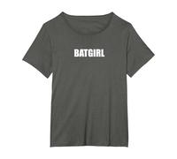 Batgirl T-Shirt, Femme Grandes Tailles, Asphalte, 1X
