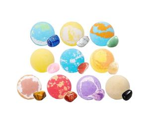 Bath Ball for Kids - Fun Safe Colorful Planet Game, Fizzy Solar System Toy with Hidden Astronaut Surprises, Kids Bath Game, Galaxy Themed Science Toy, Educational Water Play for Boys Girls