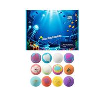 Bath Balls for Kids | Moisturizing Refreshing With Toys Inside | Shower Steamers for Boys Girls Children Teens Women Mother Wife Girlfriend Party Relaxation Birthday Hotel Bathroom