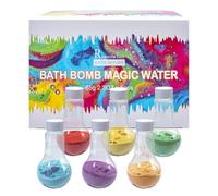 Bath Balls, Natural Fruit-Scented Shower Fizzies, Gentle Bathing Supplies Set for Birthday, Bedtime, Relaxation, Girls, Boys, Travel Home Party Preschool Teacher and Gift