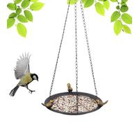 Bath Bath - Bath Bath pour l'extérieur | Batales d'oiseaux d'extérieur | Fournitures d'alimentation du plateau de bol d'eau, décoration de jardin d'art de patio en métal résistant