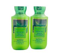 Bath & Body Works Bath and Body Works Waikiki Beach Coconut Lot de 2 lotions super lisses pour femme 237 ml
