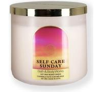 Bath & Body Works Bougie parfumée 3 mèches SELF CARE SUNDAY 411 g