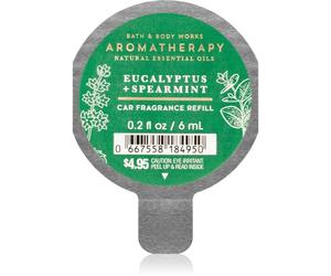Bath & Body Works Eucalyptus Spearmint désodorisant voiture recharge 6 ml
