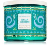 Bath & Body Works Sea Salt Caribbean bougie parfumée 411 g