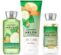 Bath & Body Works Signature Collection Cucumber Melon Gift Set ~ Body Cream ~ Shower Gel & Body Lotion. Lot of 3 by Bath & Body Works