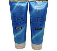 Bath & Body Works True Blue Spa Crme pour le corps super riche 8 onces Pack de 2