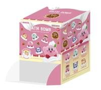 Bath Bomb Kirby's Dream Buffet - Bombe de Bain Surprise avec Figurine | Bombe de bain Kirby colorée avec figurine aléatoire à collectionner cachée à l'intérieur - Dès 3 ans - 2807180