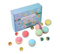 Bath Bombs for Kids - 12 Pieces Bathing Product, 2.09x2.09 Inches Fizzy Bath Salt Balls with High-Buoyancy Blind Surprise, Spa-Quality Aromatherapy, Fun Bubbly Treat for Boys Girls
