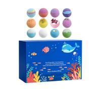 Bath Bombs With Toys Inside - 12pcs 2in Kids Bath Fizzers Gift Set | 12 Bath Balls With Surprise Toys For Fun Bathing Routines At Home Hotel Daycare And During Holidays Birthdays Or Travel