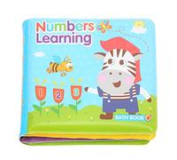Bath Book Baby Safe BPA EVA Foam Interactive Sound Stimulate Imagination Colorful Educational Toy for Toddlers Bath Time Play Christmas Gifts (Digital B103C)