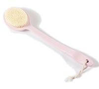 Bath Brush With Long Handle Wholesome Beauty Dry Skin Body Brush,Billion Meters After Washing Shower For Men Or Women (Pink)