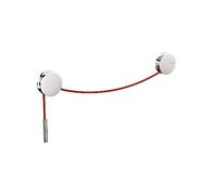 Bath+ by Cosmic 2751464 Diabolo Porte-Serviettes, Chrome-Rouge