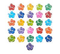 Bath Letters, 26 Pieces Floating Alphabet Set, 2.17x1.97 inches Waterproof Swimming Water Toys, Bathtub Educational Toy for Tots, Beach Pool Bathroom Learning Toy
