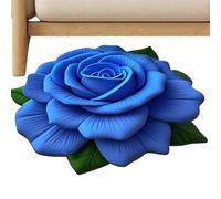 Bath Mat - Area Rug Floral | Soft Absorbent Carpet - Home Bedroom Living Room Kitchen Vanity Tub Shower Restroom