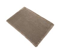 Bath Mat, Bathroom Shower Rug, Non-Slip Quick Dry Carpet, Waffle Machine Washable Floor Cover, Super Absorbent Bathmat for Tub Kitchen Apartment Entryway Home Decor, 43.18x60.96cm