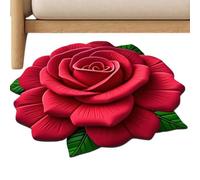 Bath Mat - Floral Area Rug | Crystal Velvet Carpet