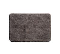 Bath Mat, Non-Slip Rug Bathroom Thickened Carpet Shower Exit Absorbent Ultra Soft Microfiber Floor Mat, Quick Drying, Machine Washable, Coffee, 80 x 1