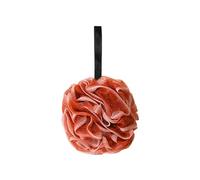 Bath Mesh Sponge - Foaming Body Scrubber for Shower Care | Soft Mesh Layers Nylon Netting with Hanging Rope, Rich Lather Generator, Skin Cleansing Puff Tool for Home Travel Gym Use