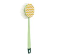 Bath Scrubber, Long Handle Double Sided Loofah, Body Scrub Brush Shower Tool, Bath Brush, for Adults Elderly Arm Leg Back Home Apartment Dorm Hotel Bathroom Spa Personal Care