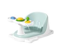 Bath Seat | PP & TPE, 16.1in X 11in X 7.5in, Portable Anti-Slip Bath Chair | Strong Suction Cups, Soft Cushion, Bathing Support For 6 Months+