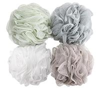 Bath Shower Sponge Pouf Loofahs Mesh Brush Shower Ball, Mesh Bath and Shower Sponge (60g/pcs) by BTYMS