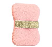 Bath Sponge, Soap Saver Pouch, 4,72 x 3,35 x 0,79 pouces, Shower Scrubber, Foaming Design, Reusable Cleaning Accessory, Ideal for Adults, Bathroom, Travel, Camping, Daily Use