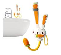 Bath Sprayer Toy - Cute Bunny Shower Head Toy | Double Nozzle Electric Design for Interactive Bath Time Fun | Ideal for , Bathtub Playing, Home Daycare Travel Pool Beach
