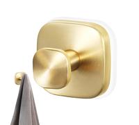 Bath Suction Hooks, Strong Bathroom Shower Holders, Foldable Robe Hook Design, Powerful Grip on Smooth Surfaces, No-Drill Easy Installation, for Metal Mirror Marble Kitchen Use