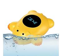 Bath Temperature Gauge, 9.2x8.1x3cm Digital Temp Monitor, Waterproof Accurate Floating Toys, Bathroom Safety Accessory, Parent-Friendly Comfort Choice, Suitable for Mother New Parents Nursery