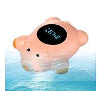 Bath Temperature Gauge, 9.2x8.1x3cm Digital Temp Monitor, Waterproof Accurate Floating Toys, Bathroom Safety Accessory, Parent-Friendly Comfort Choice, Suitable for Mother New Parents Nursery