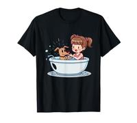 Bath Time Chaos T-Shirt Unisexe pour Homme et Femme T-Shirt