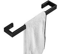 Bath Towel Rack - Square Base Thicken Stainless Steel Towel Bar for Bathroom Kitchen Accessories Towel Rod Wall Mounted Towel Holder (Color : Multi-Colored, Size : 80cm) (Multicolor 60cm)