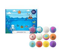 Bath Toy Balls, Color Surprise Set, Floating Game Capsules, Interactive Tub Play, for Boys Son Daughter Friends Bathtub Family Time Garden Pool Home Play Water Fun Use