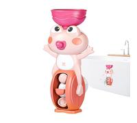 Bath Toys, Bathtub Waterfall Toy, 4.13x3.35x7.48 inches Suction Cup Feature, Frog Shape Educational Game, Sensory Play Baths for Home, Pool, Hotel, Travel, Outdoor, Shower Time,