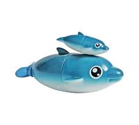 Bath Toys for Kids, Floating Fish Game, Automatic Water Toy with Interactive Movement, Educational Early Learning Design, Perfect for Toddler Baby Girls Boys Bathtub Fun, 140g Violet Blue Orange