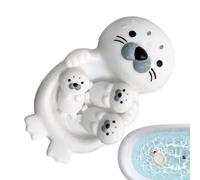 Bath Toys for Kids - No Hole Animal Bathtub Toys | Seal Shape Soft Safe Floating Cute Entertainment for Children Indoor Bathing Washing Washroom Home House Inside Water