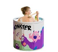 Bath tub second foldable home SPA portable bath tub full body bathtub free installation of a second quick opening bath tub(Color5)