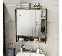 Bath Vida Armoire 2 portes avec miroir (FSC 100 %)